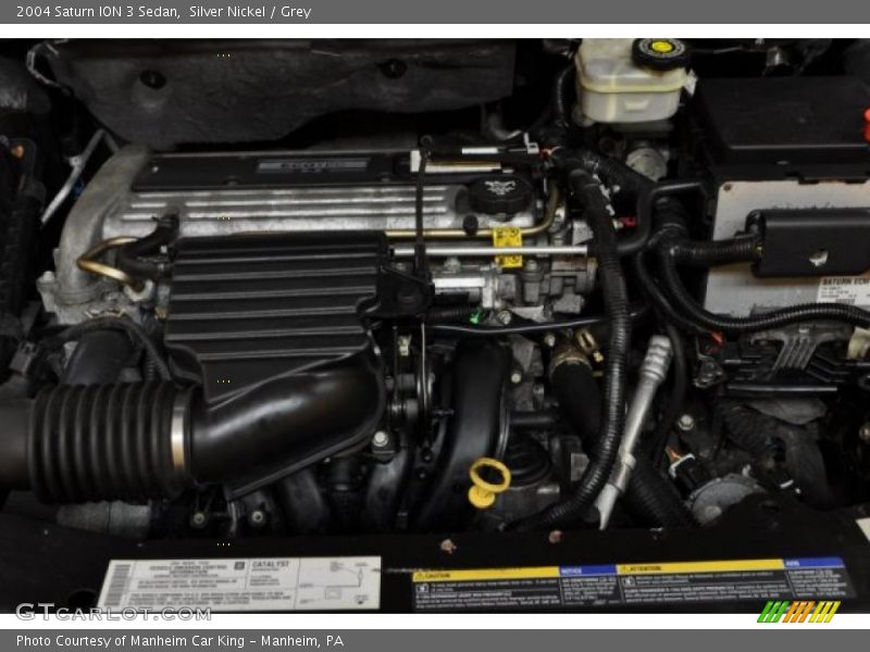 Silver Nickel / Grey 2004 Saturn ION 3 Sedan