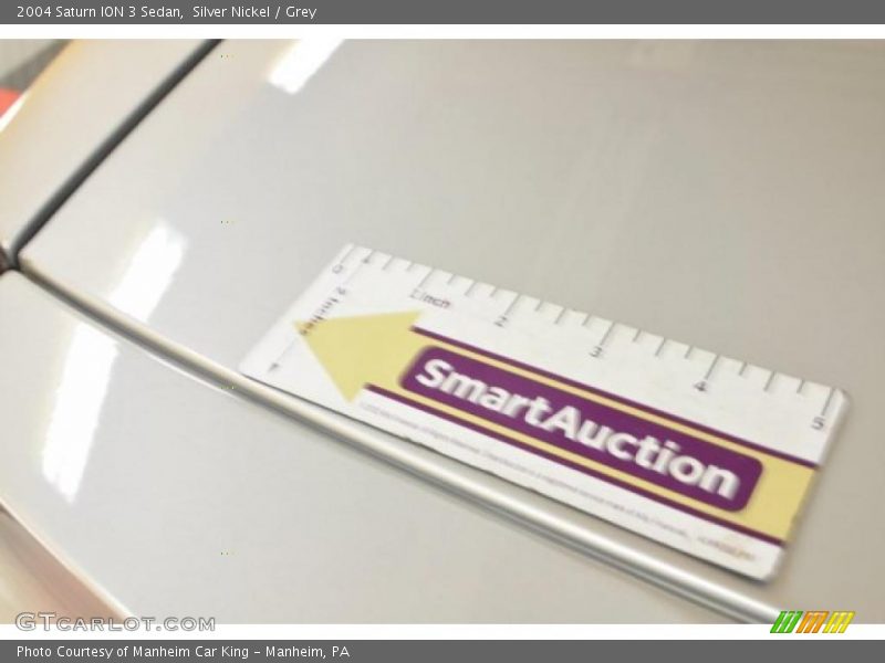 Silver Nickel / Grey 2004 Saturn ION 3 Sedan