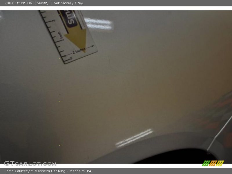 Silver Nickel / Grey 2004 Saturn ION 3 Sedan