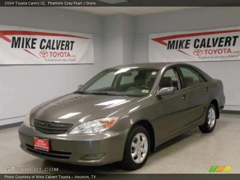 Phantom Gray Pearl / Stone 2004 Toyota Camry LE