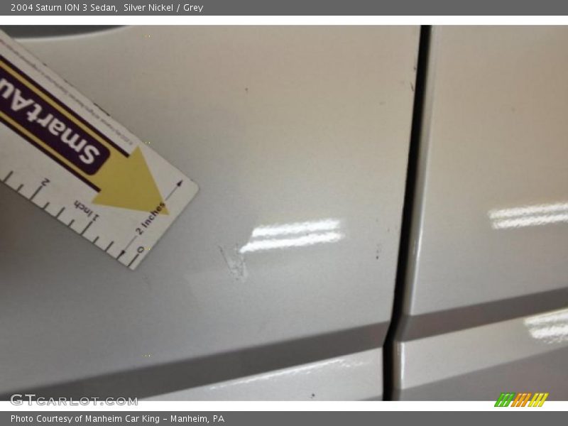 Silver Nickel / Grey 2004 Saturn ION 3 Sedan