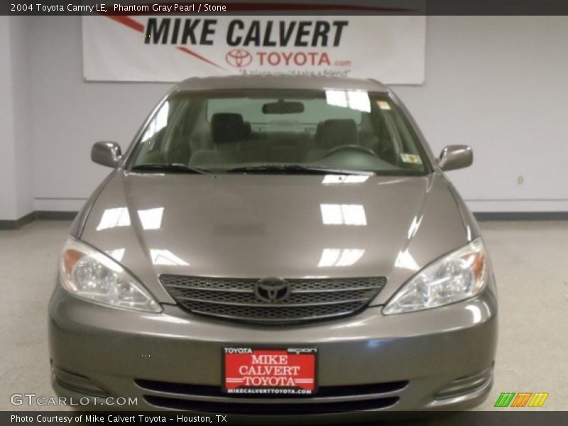 Phantom Gray Pearl / Stone 2004 Toyota Camry LE