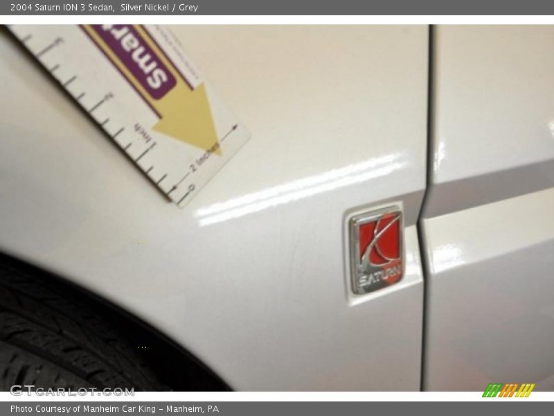 Silver Nickel / Grey 2004 Saturn ION 3 Sedan