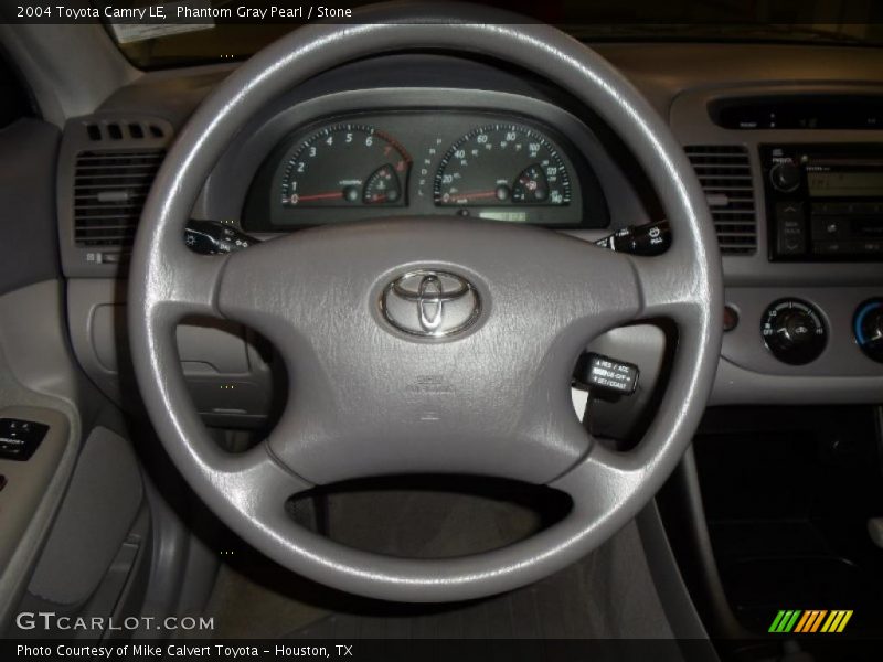 Phantom Gray Pearl / Stone 2004 Toyota Camry LE