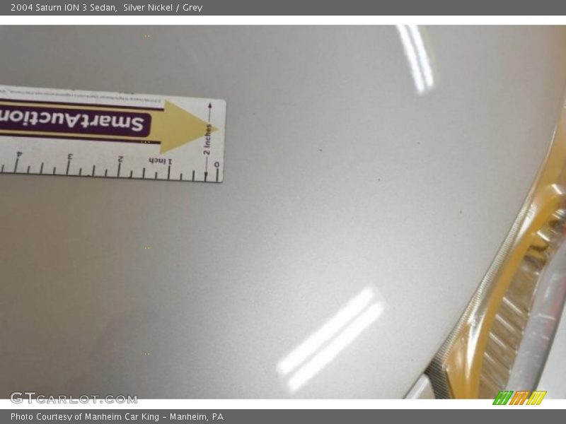 Silver Nickel / Grey 2004 Saturn ION 3 Sedan