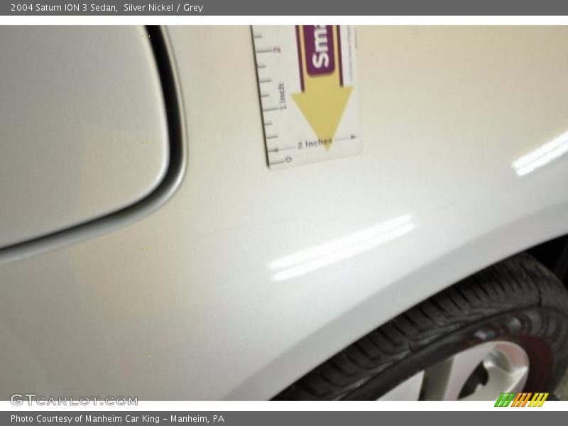 Silver Nickel / Grey 2004 Saturn ION 3 Sedan