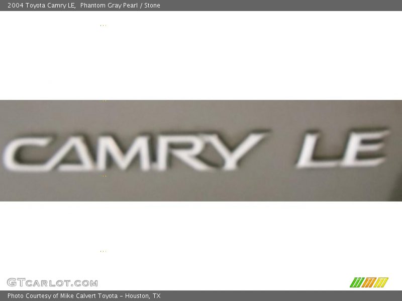 Phantom Gray Pearl / Stone 2004 Toyota Camry LE
