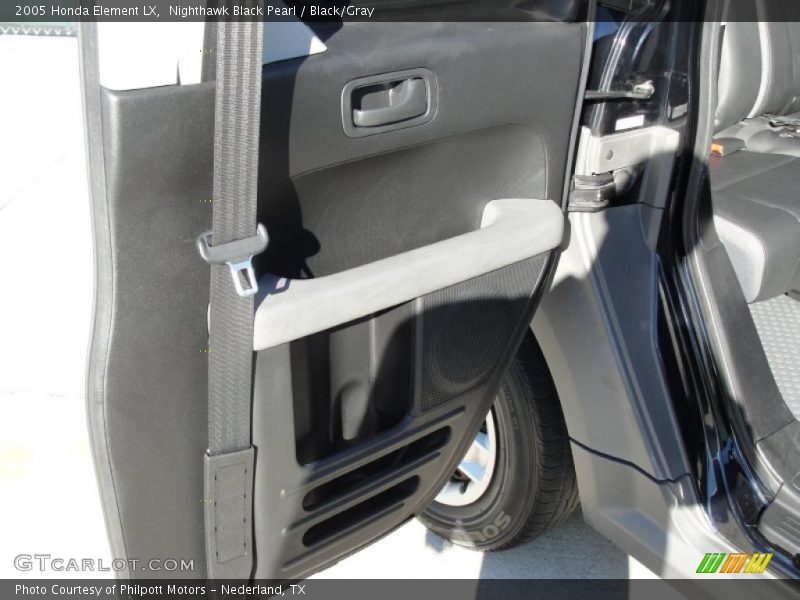Nighthawk Black Pearl / Black/Gray 2005 Honda Element LX