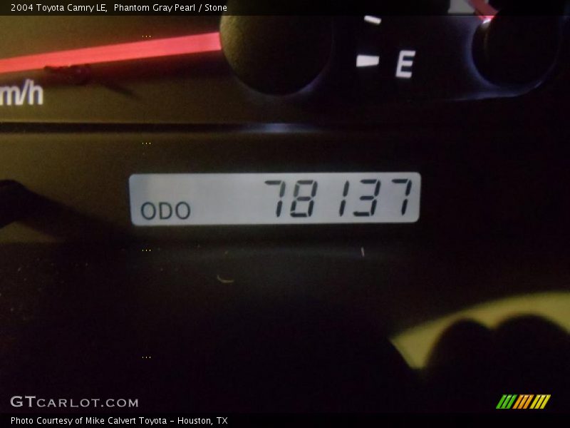 Phantom Gray Pearl / Stone 2004 Toyota Camry LE