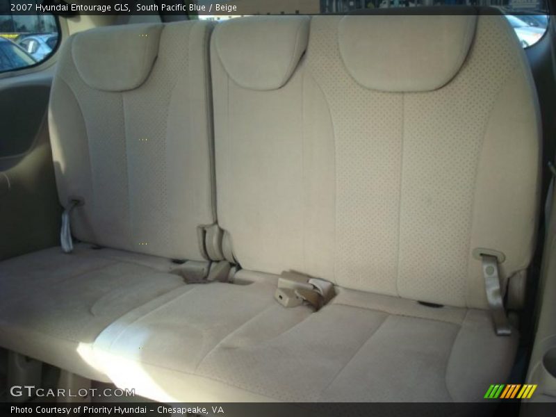 South Pacific Blue / Beige 2007 Hyundai Entourage GLS