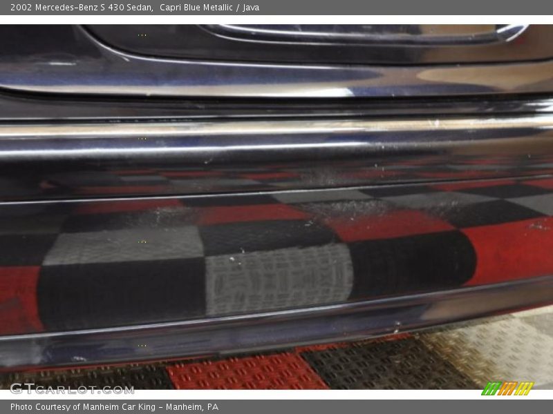 Capri Blue Metallic / Java 2002 Mercedes-Benz S 430 Sedan