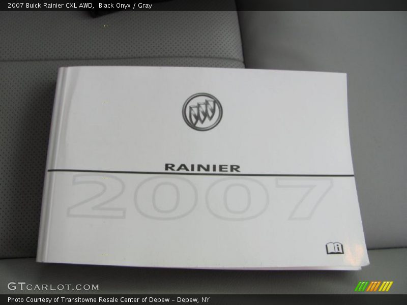 Black Onyx / Gray 2007 Buick Rainier CXL AWD