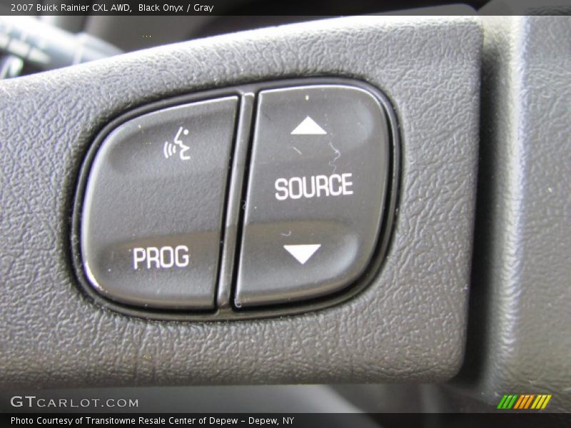 Black Onyx / Gray 2007 Buick Rainier CXL AWD