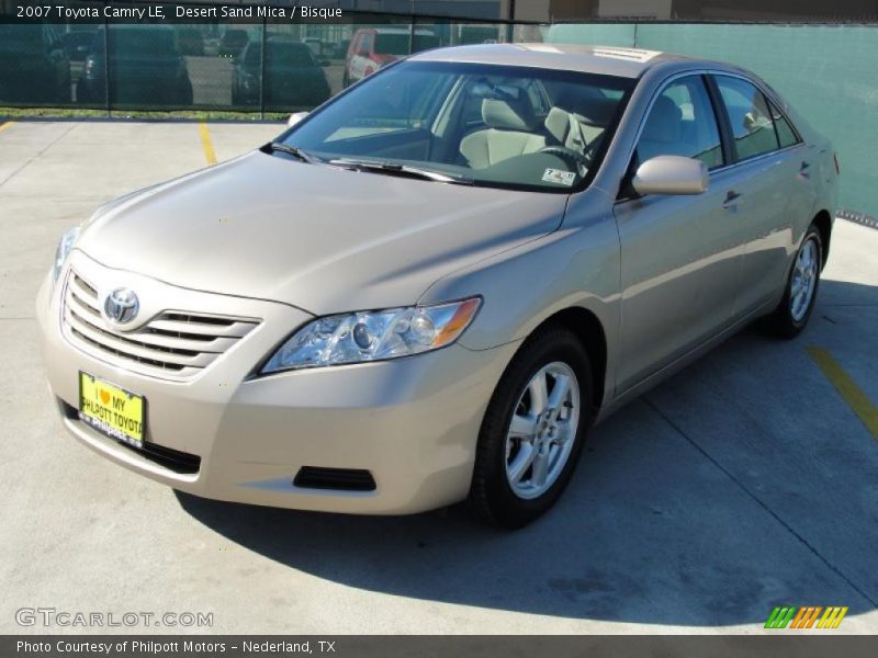 Desert Sand Mica / Bisque 2007 Toyota Camry LE