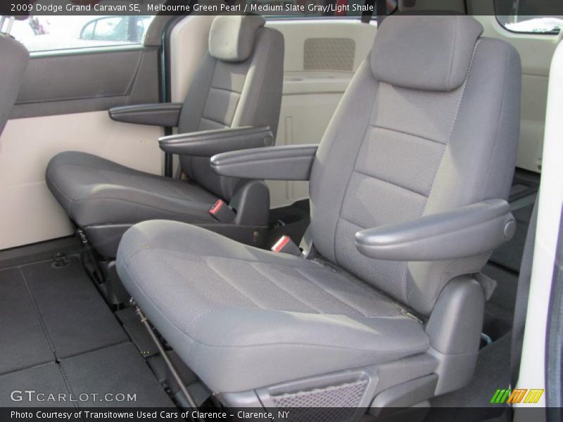 Melbourne Green Pearl / Medium Slate Gray/Light Shale 2009 Dodge Grand Caravan SE