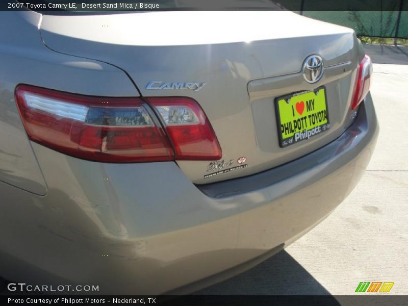 Desert Sand Mica / Bisque 2007 Toyota Camry LE