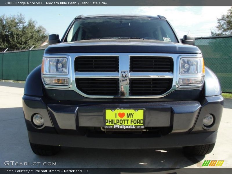 Modern Blue Pearl / Dark Slate Gray 2008 Dodge Nitro SXT