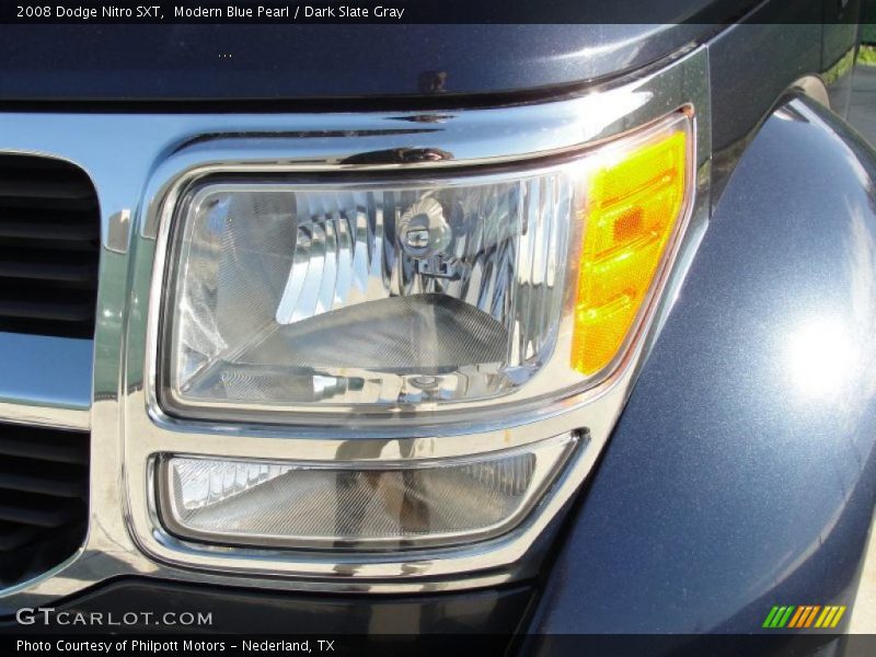 Modern Blue Pearl / Dark Slate Gray 2008 Dodge Nitro SXT