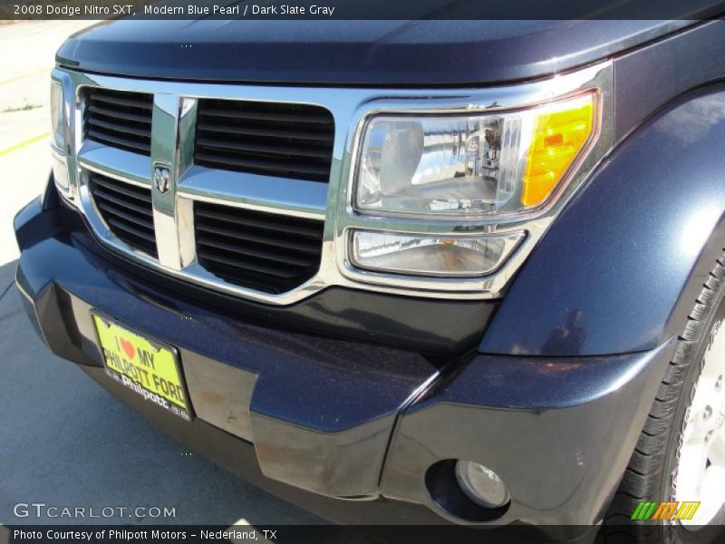 Modern Blue Pearl / Dark Slate Gray 2008 Dodge Nitro SXT