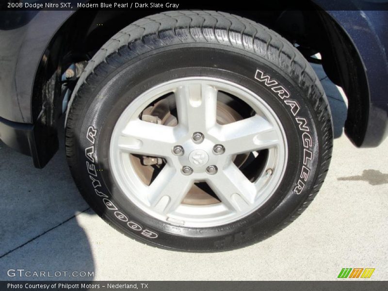 Modern Blue Pearl / Dark Slate Gray 2008 Dodge Nitro SXT