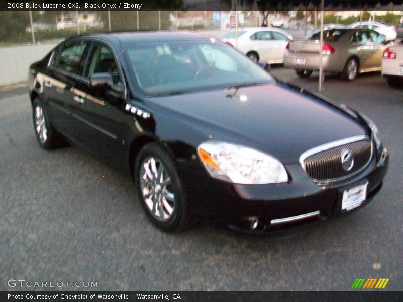 Black Onyx / Ebony 2008 Buick Lucerne CXS