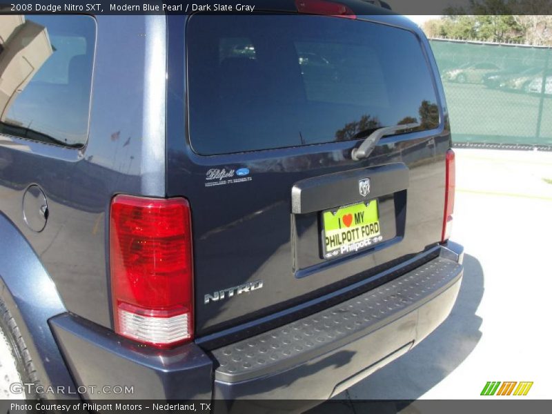 Modern Blue Pearl / Dark Slate Gray 2008 Dodge Nitro SXT
