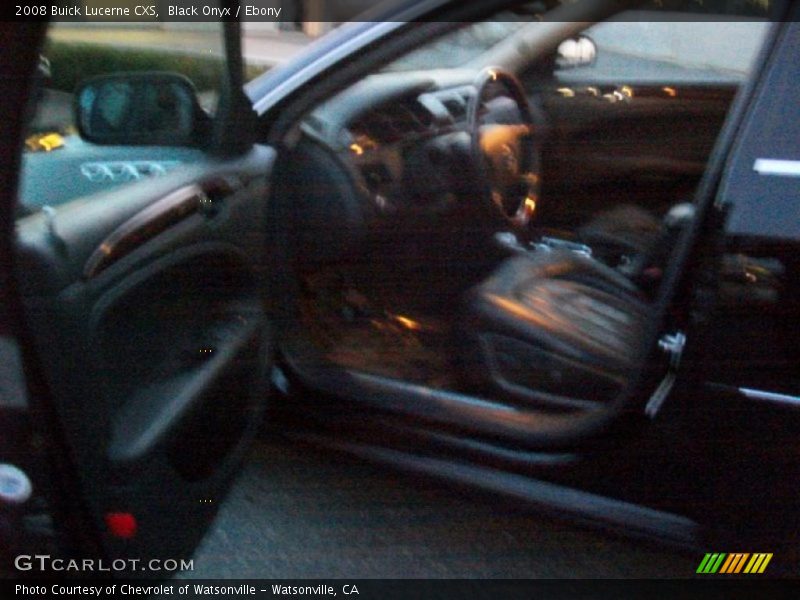 Black Onyx / Ebony 2008 Buick Lucerne CXS