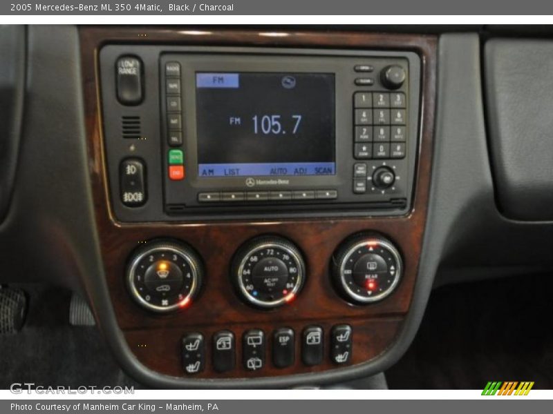 Black / Charcoal 2005 Mercedes-Benz ML 350 4Matic