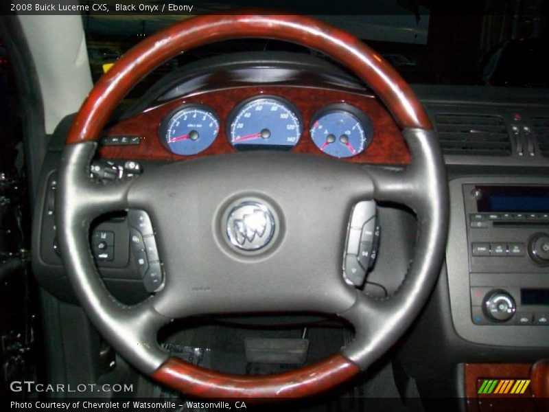  2008 Lucerne CXS Steering Wheel