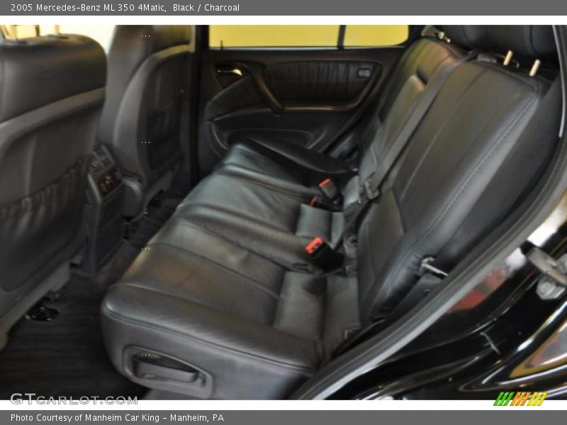 Black / Charcoal 2005 Mercedes-Benz ML 350 4Matic
