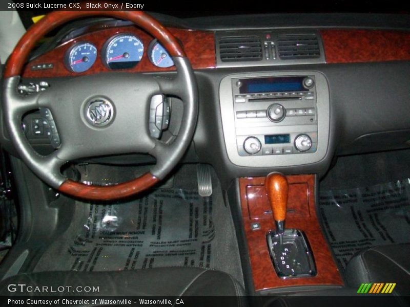 Black Onyx / Ebony 2008 Buick Lucerne CXS