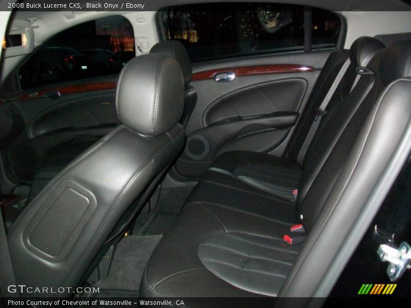 Black Onyx / Ebony 2008 Buick Lucerne CXS