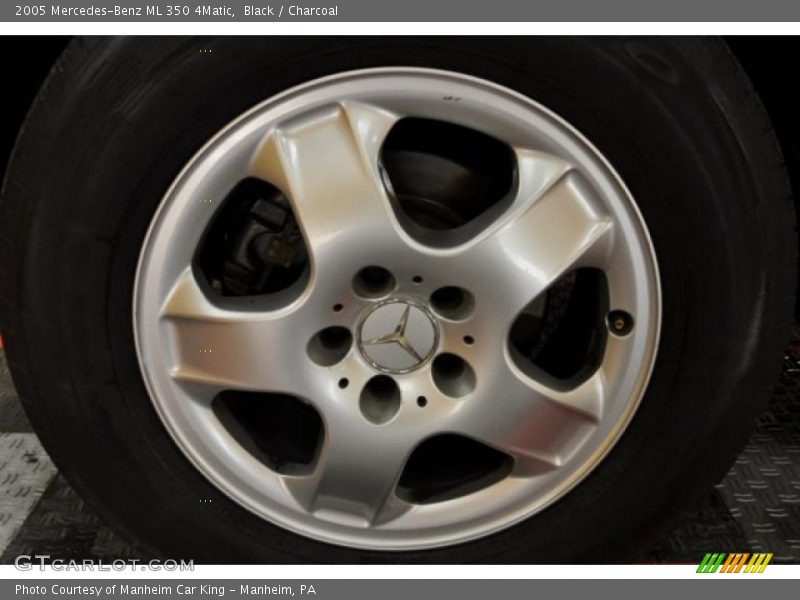 Black / Charcoal 2005 Mercedes-Benz ML 350 4Matic
