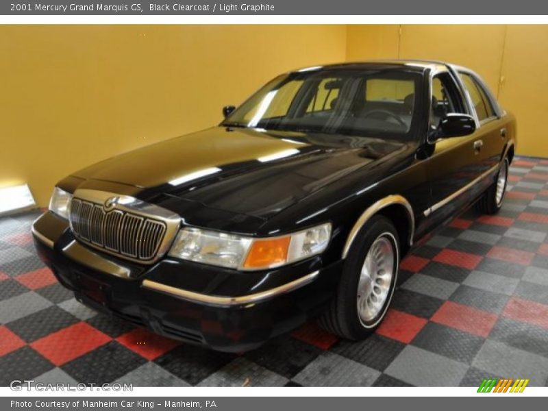 Black Clearcoat / Light Graphite 2001 Mercury Grand Marquis GS