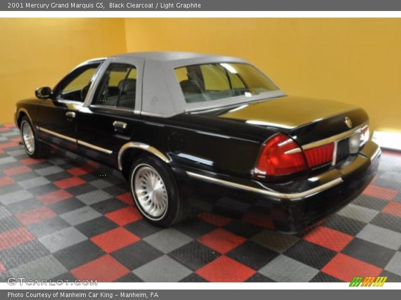 Black Clearcoat / Light Graphite 2001 Mercury Grand Marquis GS