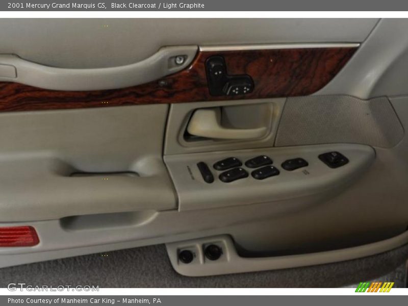 Black Clearcoat / Light Graphite 2001 Mercury Grand Marquis GS
