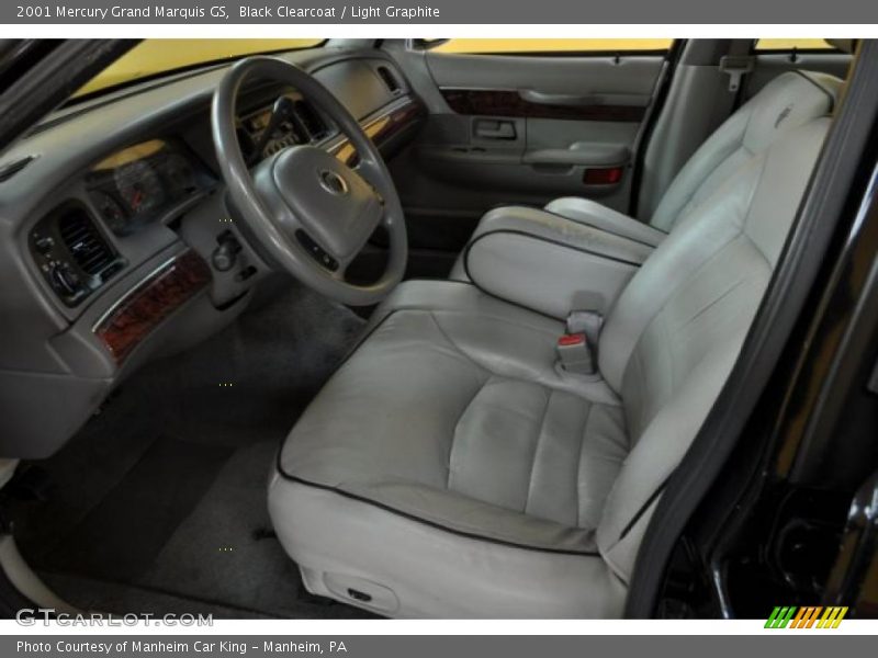 Black Clearcoat / Light Graphite 2001 Mercury Grand Marquis GS