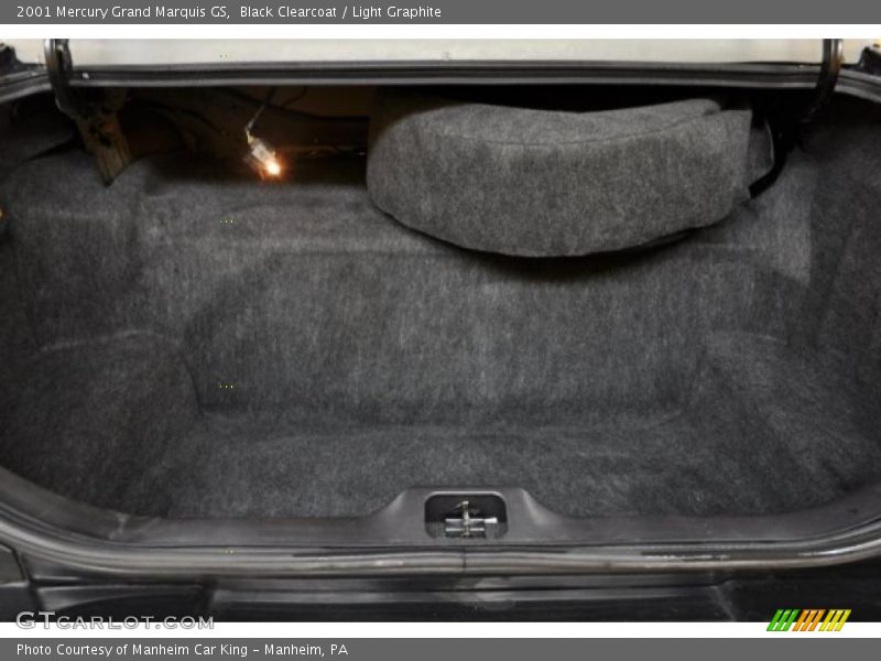 Black Clearcoat / Light Graphite 2001 Mercury Grand Marquis GS