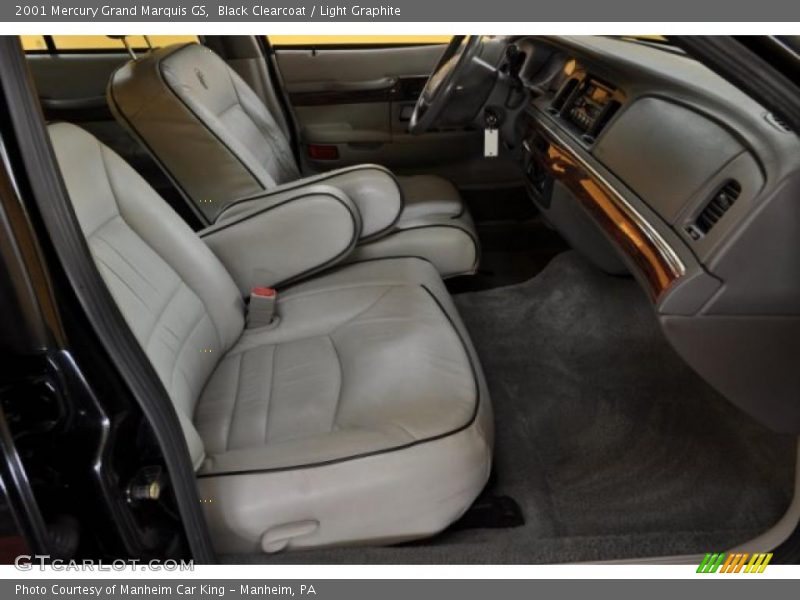 Black Clearcoat / Light Graphite 2001 Mercury Grand Marquis GS
