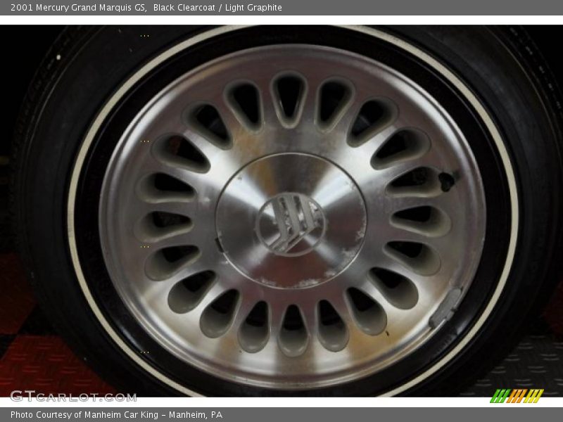 Black Clearcoat / Light Graphite 2001 Mercury Grand Marquis GS