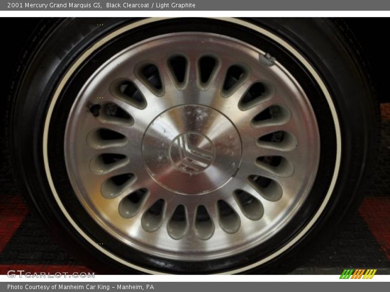 Black Clearcoat / Light Graphite 2001 Mercury Grand Marquis GS