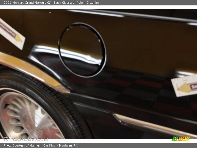 Black Clearcoat / Light Graphite 2001 Mercury Grand Marquis GS