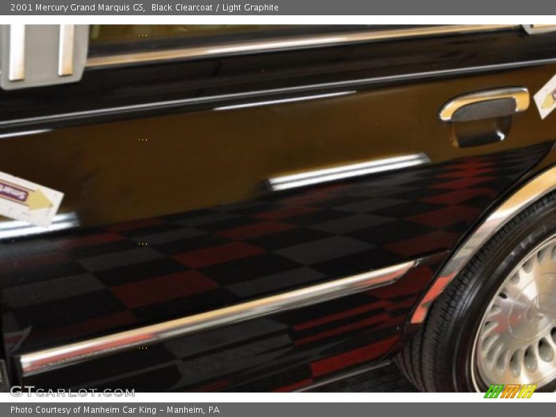 Black Clearcoat / Light Graphite 2001 Mercury Grand Marquis GS