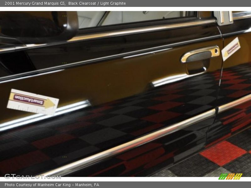 Black Clearcoat / Light Graphite 2001 Mercury Grand Marquis GS