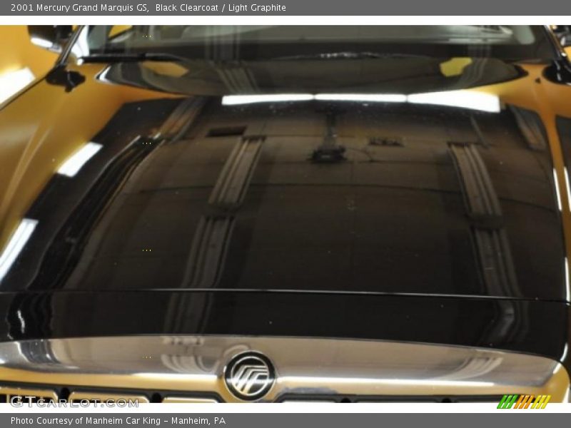Black Clearcoat / Light Graphite 2001 Mercury Grand Marquis GS