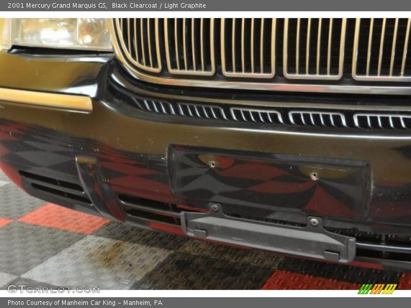 Black Clearcoat / Light Graphite 2001 Mercury Grand Marquis GS