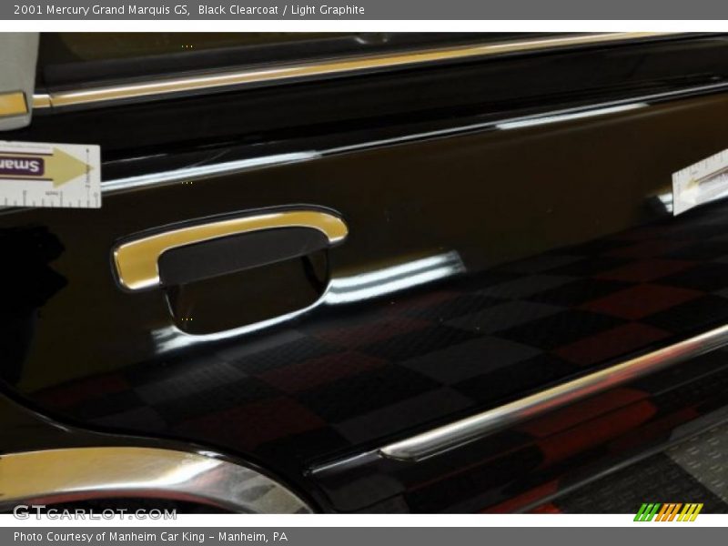 Black Clearcoat / Light Graphite 2001 Mercury Grand Marquis GS