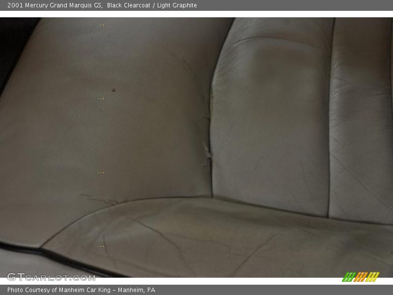 Black Clearcoat / Light Graphite 2001 Mercury Grand Marquis GS