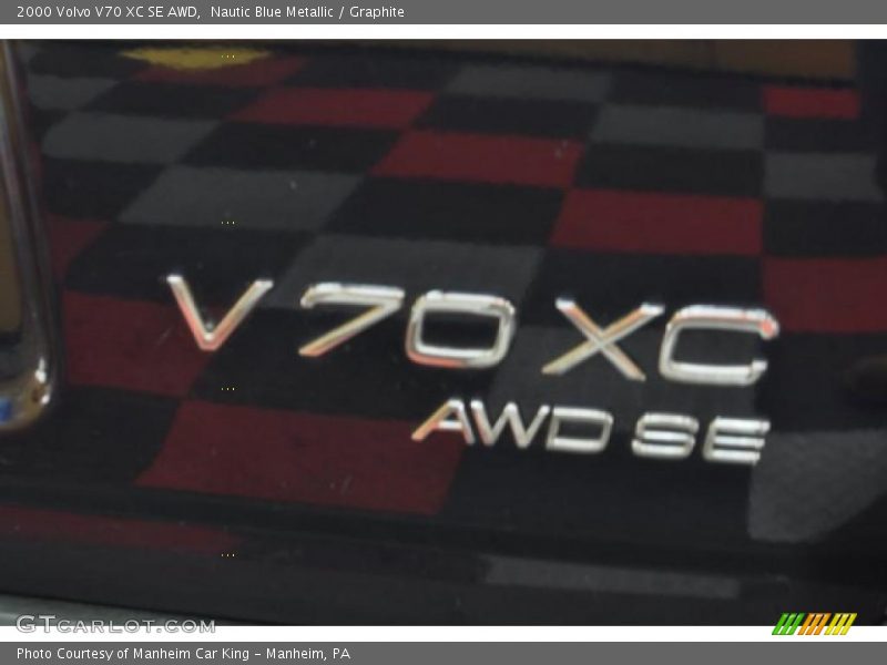 Nautic Blue Metallic / Graphite 2000 Volvo V70 XC SE AWD