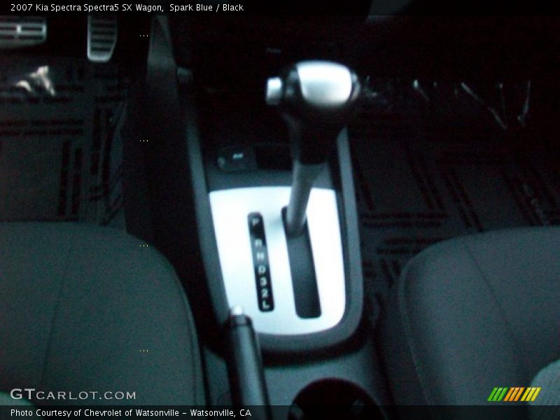 Spark Blue / Black 2007 Kia Spectra Spectra5 SX Wagon